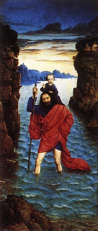 BOUTS, Dieric the Younger Saint Christopher dfg